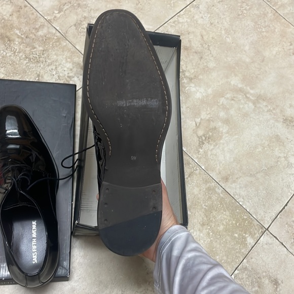 Saks fifth Avenue dress shoes men’s size 9 - Picture 4 of 5